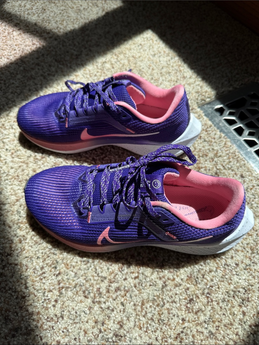Nike air zoom Pegasus women’s Purple and Pink Running Sneakers